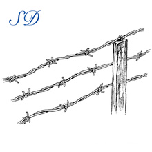 Colored Galvanized Barbed Wire